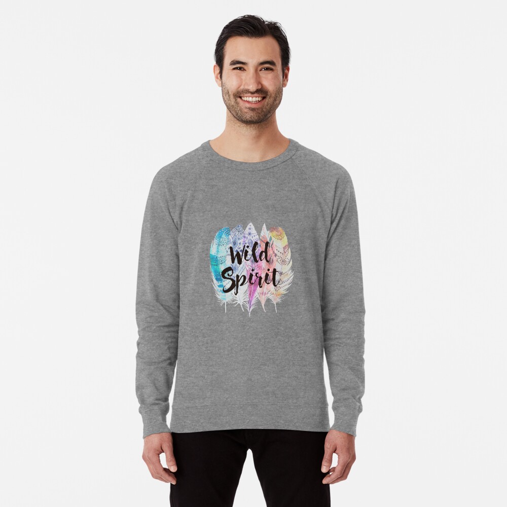 Vista previa del artículo con la obra «Sudadera ligera», diseñado y vendido por weloveboho.