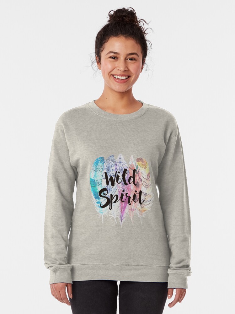 Vista alternativa de Sudadera sin capucha Wild spirit