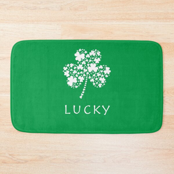 Item preview, Lucky White Shamrock for Good Fortune - St. Paddy's Day Collection designed and sold by DeepAndCreative.