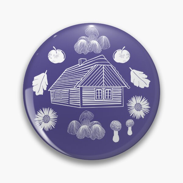Item preview, Cottage life, an autumnal pattern inspired by the Czech countryside designed and sold by Naty Design Prague.