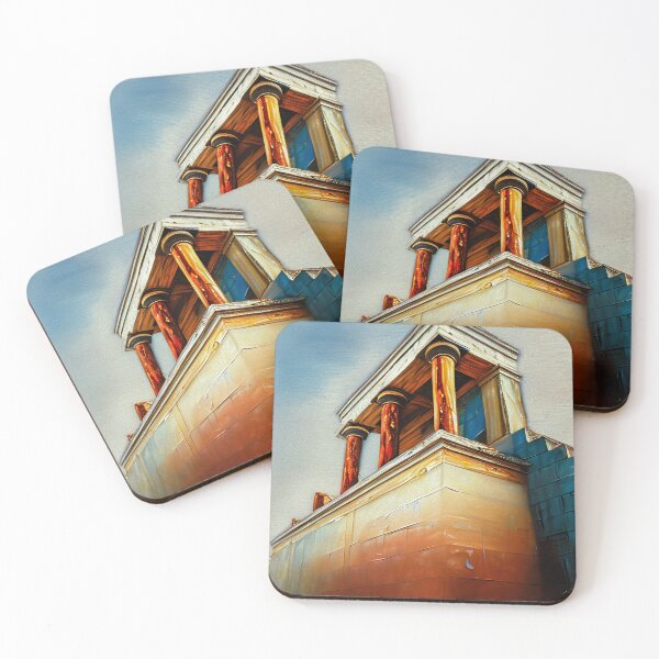 Item preview, "Painting of Knossos Palace" Uncovering the Mystery. An Exploration of Ancient Greek Art and Culture. designed and sold by nicpa-art.