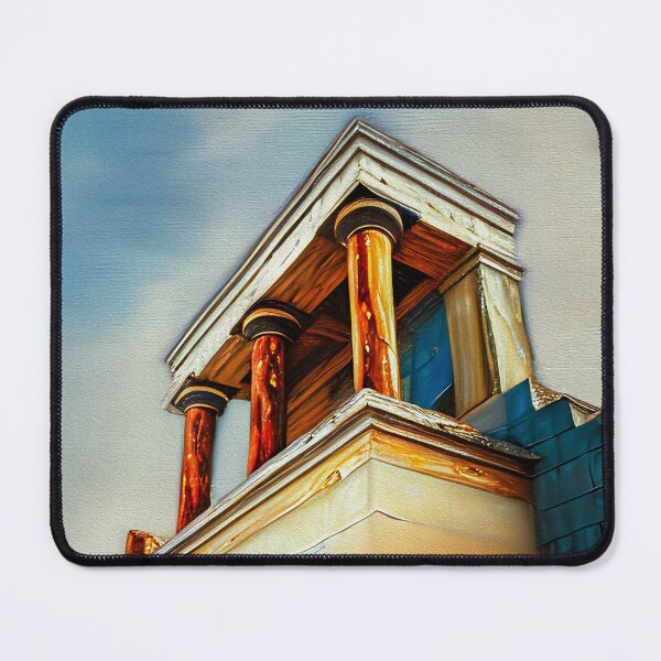 Item preview, "Painting of Knossos Palace" Uncovering the Mystery. An Exploration of Ancient Greek Art and Culture. designed and sold by nicpa-art.
