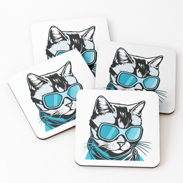 Item preview, Protect Your Feline Friend with Cat Ski Goggles designed and sold by storefoxmix.