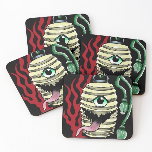 Item preview, Chōchin-obake Tattoo style design designed and sold by Kevin Van Dongen.