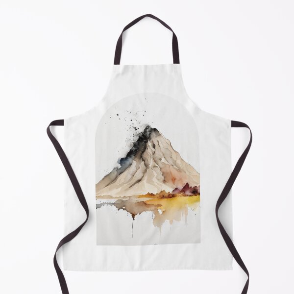 Item preview, Lassen Volcanic National Park Boho Watercolor Arch designed and sold by PikoApparel.