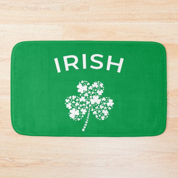 Item preview, Irish White Shamrock for Good Fortune - St. Paddy's Day Collection designed and sold by DeepAndCreative.
