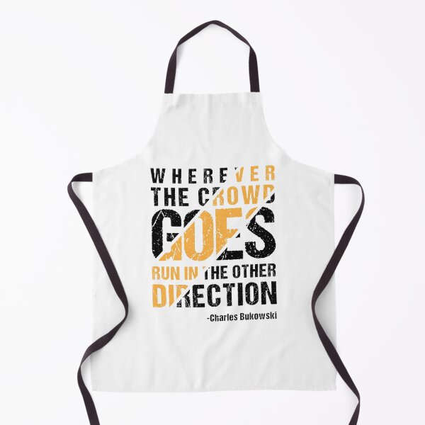 Item preview, Wherever The Crowd Goes Run In The Other Direction designed and sold by CatsCrew.