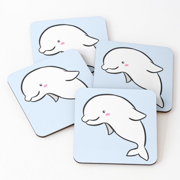 Item preview, Beluga whale cute illustration  designed and sold by Yarafantasyart.