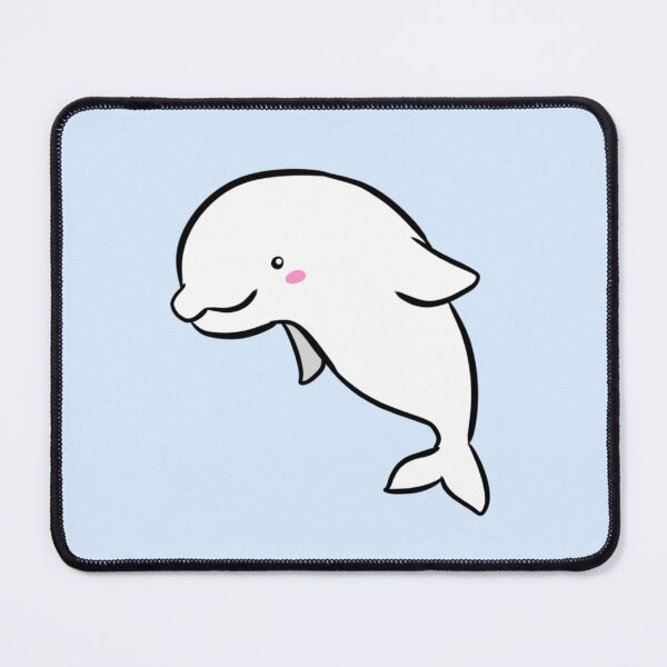 Item preview, Beluga whale cute illustration designed and sold by Yarafantasyart.