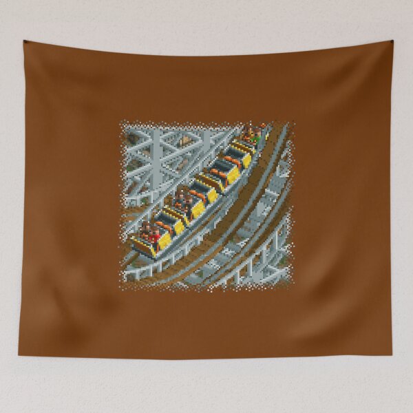 Item preview, RollerCoaster Tycoon RCT 2 - Wooden Roller Coaster designed and sold by vortiene.