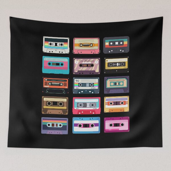 Item preview, Retro Cassette Tapes, (Music) designed and sold by ZingAndPep.