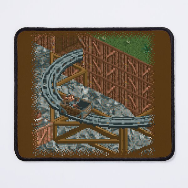 Item preview, RollerCoaster Tycoon RCT 2 - Wooden Wild Mouse Mine Ride (Mine Cars) designed and sold by vortiene.