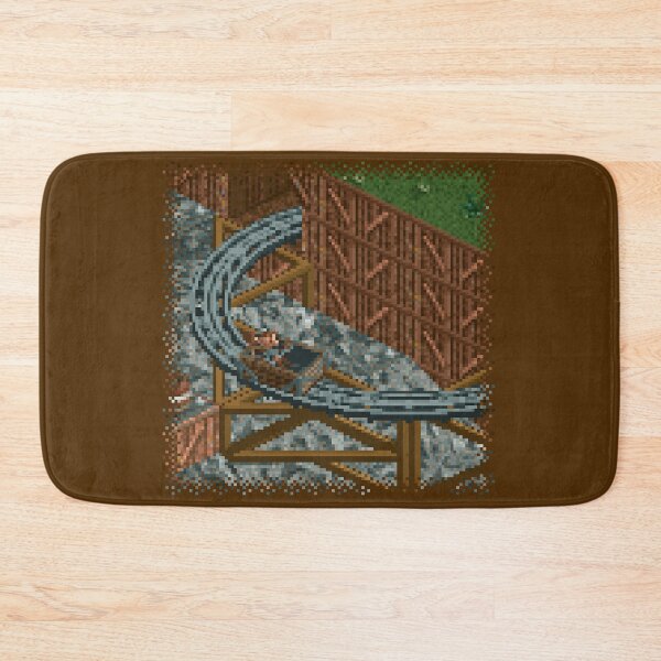 Item preview, RollerCoaster Tycoon RCT 2 - Wooden Wild Mouse Mine Ride (Mine Cars) designed and sold by vortiene.