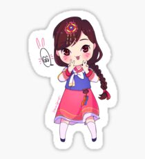 Smol!Dva Sticker