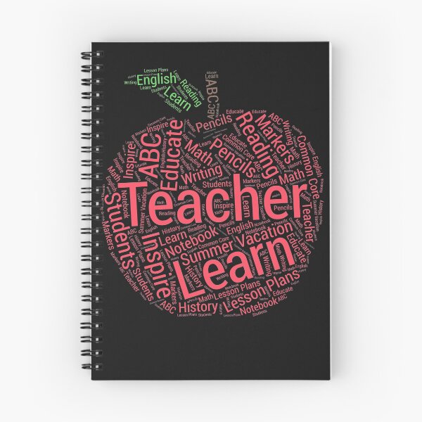 Item preview, Apple Typography Art For Teachers designed and sold by customshirtgirl.