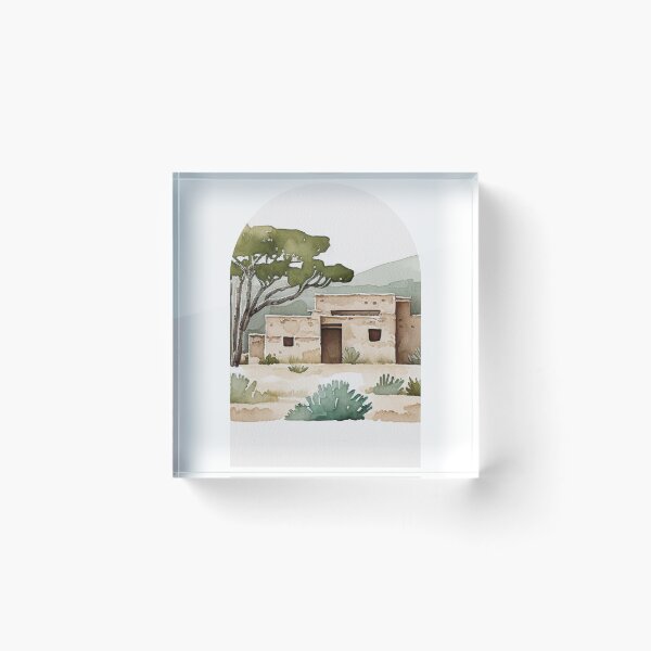 Item preview, Mesa Verde National Park Boho Watercolor Arch designed and sold by PikoApparel.