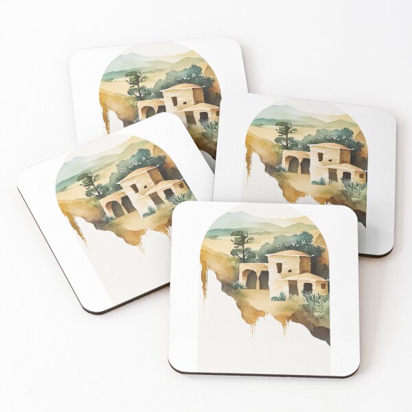 Item preview, Mesa Verde National Park Boho Watercolor Arch designed and sold by PikoApparel.