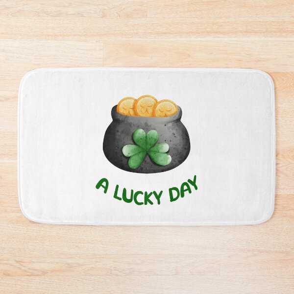 Item preview, St. Patrick's Day - A Lucky Day - Pot Of Gold designed and sold by TasimaDesign.