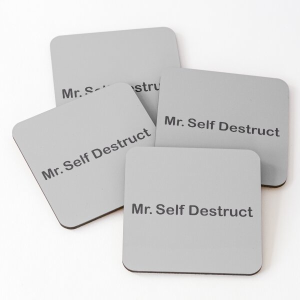 Item preview, Mr. Self Destruct designed and sold by Eskedead.
