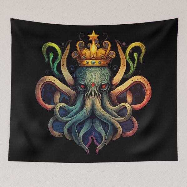 Item preview, Sea Creature: Intricate Octopus designed and sold by Colorful Dreams.