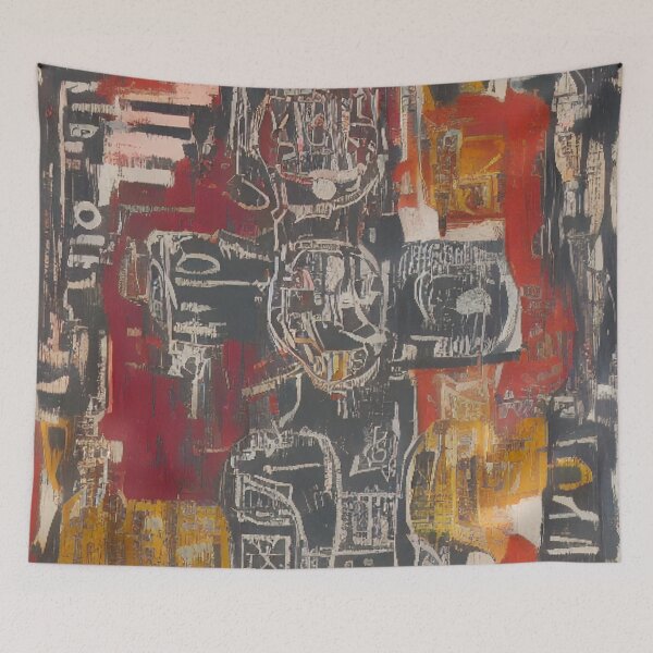 Item preview, Love & Relationships in African Culture: A Fusion of Tribal Motifs and Expressionism designed and sold by ArtazaBazaar.