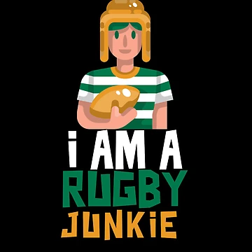 Artwork thumbnail, Springbok Rugby Junkie by CreativeDesign7