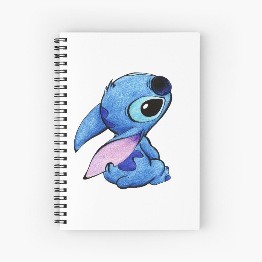 Cuaderno de espiral «Cute stitch !» de pascalinak | Redbubble