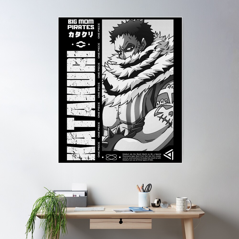 Charlotte Katakuri Mochi One Piece Wall Print 