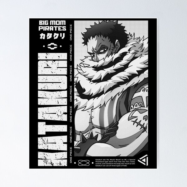 Katakuri vs Pirates Straw Hat Poster for Sale by dowdyjoanne