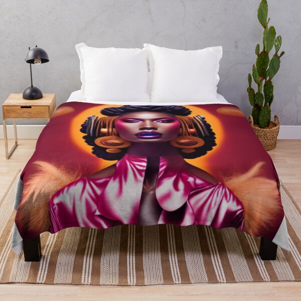 Item preview, Cute Afrik woman Design designed and sold by Style Sanctuary.