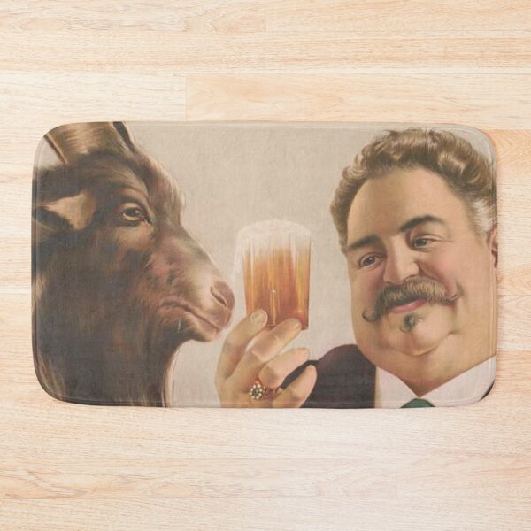 Item preview, A Bloke a Goat and a Beer  designed and sold by Buckwig.