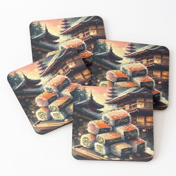 Item preview, A set of sushi-rolls mk.2 designed and sold by ArtEatLove.