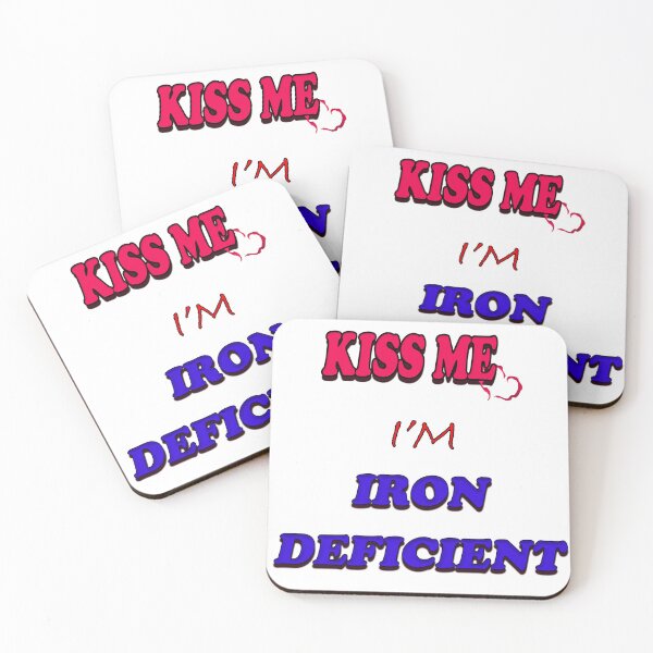Item preview, Kiss Me I'm Iron Deficient Funny St. Patrick's Day Irish Anemia designed and sold by KAMATCHOX.