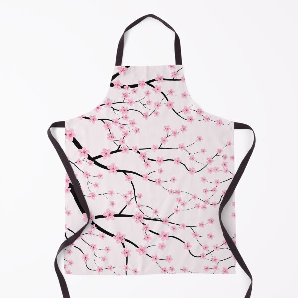 Item preview, Cute Sakura Cherry Blossom Pattern on Light Pink designed and sold by humnoo.