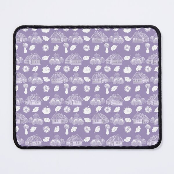 Item preview, Cottage life, an autumnal pattern inspired by the Czech countryside,lilac designed and sold by Naty Design Prague.