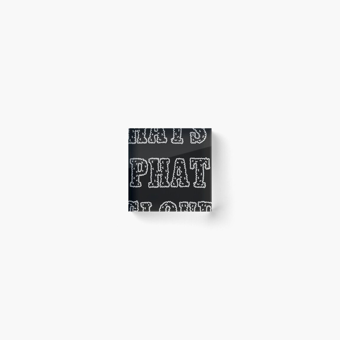 Geschenke und Merchandise zum Thema Fett Vape Acrylbl%c3%b6cke | Redbubble