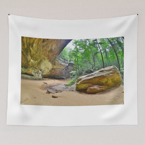 Item preview, Ash Cave At Hocking Hills Ohio designed and sold by LisaWootenPhoto.