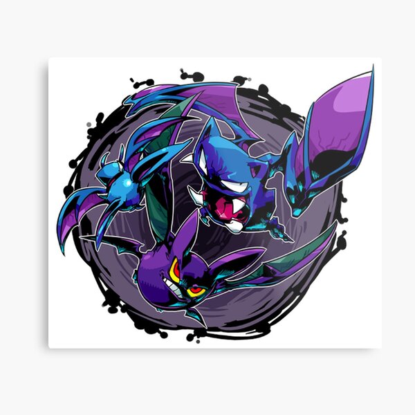 Bat Attack Metal Print