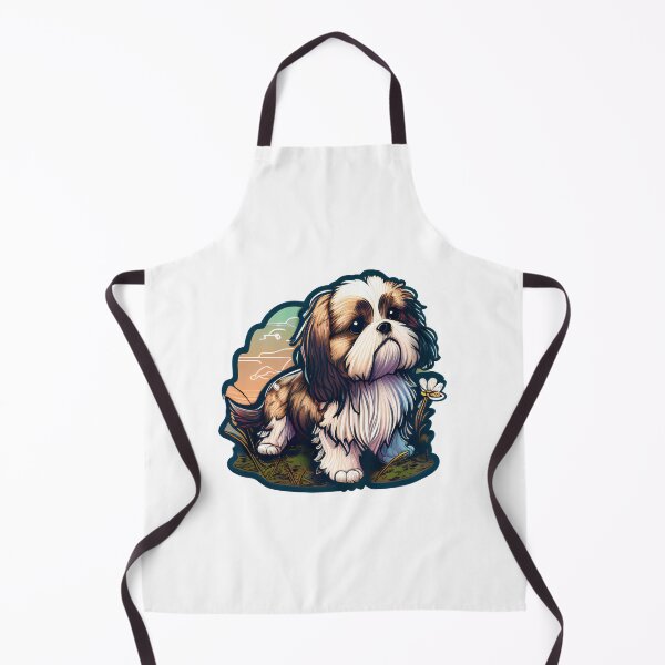 Item preview, Shitzu Dog Sticker designed and sold by EireTV.