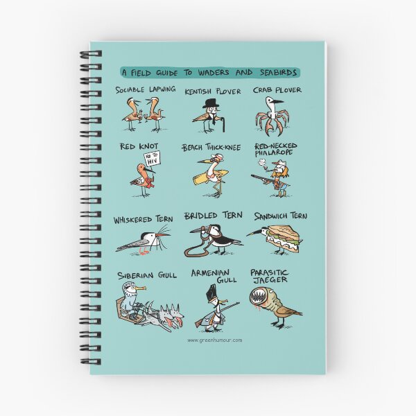 Item preview, A Field Guide to Waders and Seabirds designed and sold by Green Humour.
