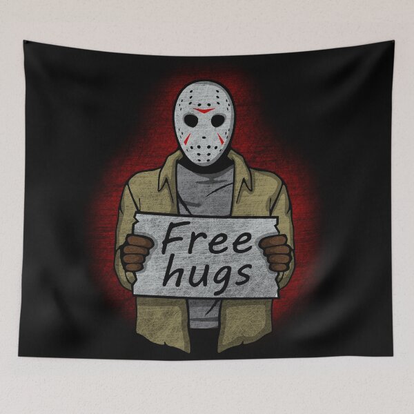 Item preview, Free Hugs (Jason Voorhees) designed and sold by NinoMelon.