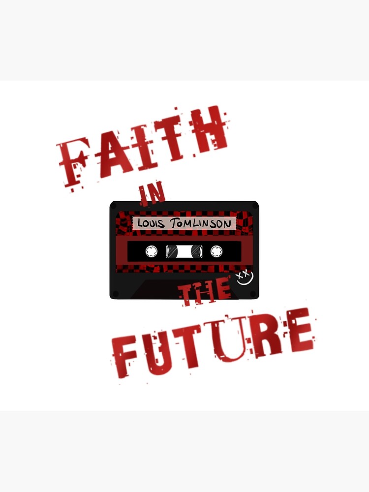 FAITH IN THE FUTURE-louis tomlinson album cover  Sticker for Sale by  eggsforeggs