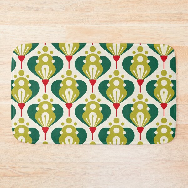 Item preview, 2723 B - modern midcentury flowers pattern designed and sold by RouCouCou.
