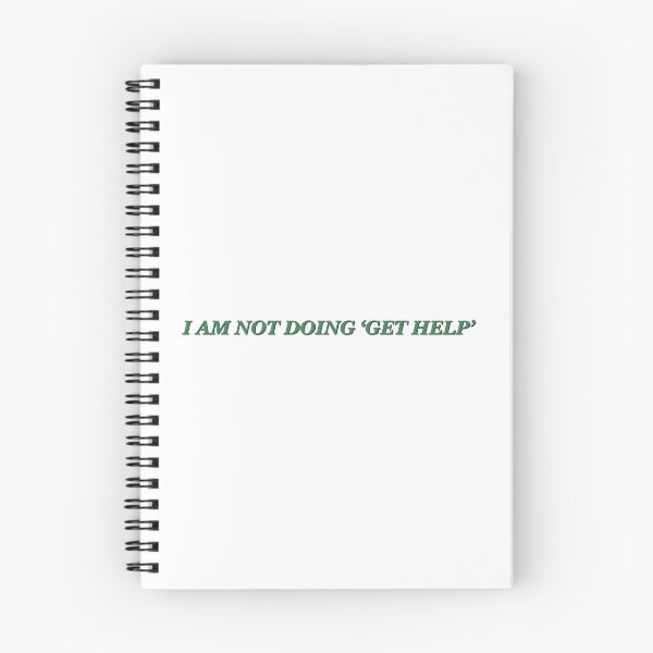 Item preview, I am not doing ‘get help’ green quote designed and sold by juhsmin.