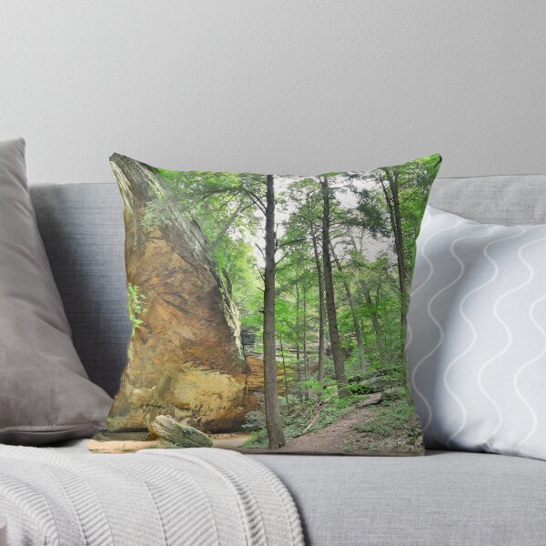 Item preview, Ash Cave Panorama At Hocking Hills Ohio designed and sold by LisaWootenPhoto.