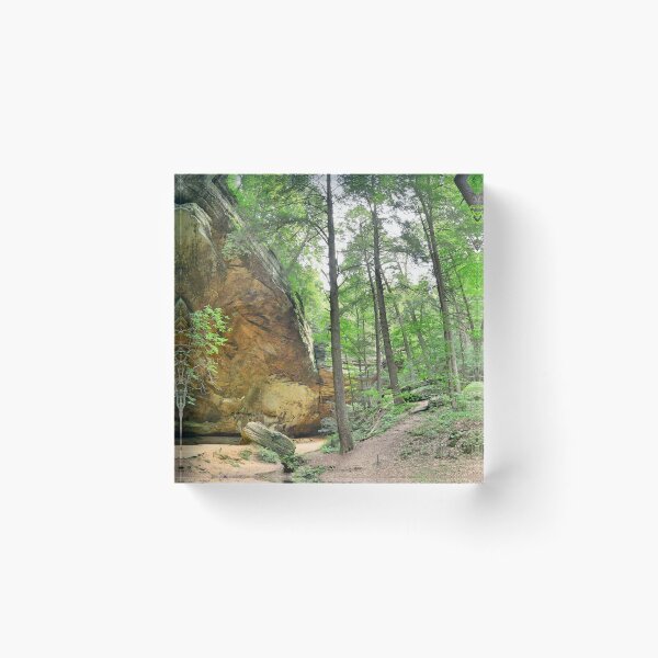Item preview, Ash Cave Panorama At Hocking Hills Ohio designed and sold by LisaWootenPhoto.