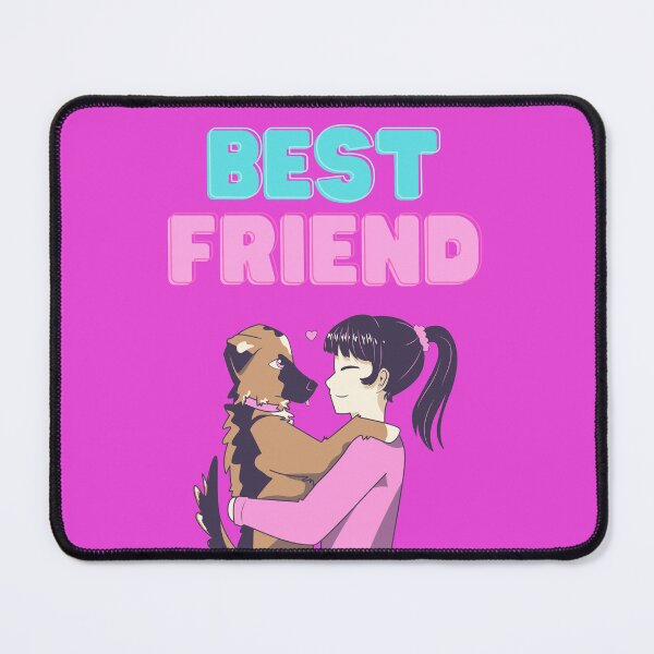 Item preview, Best Friend Girl and Her dog designed and sold by VersoShopping.