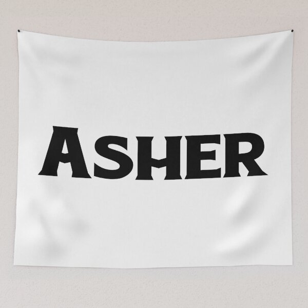 Item preview, Asher Name Inspired designed and sold by ProjectX23.