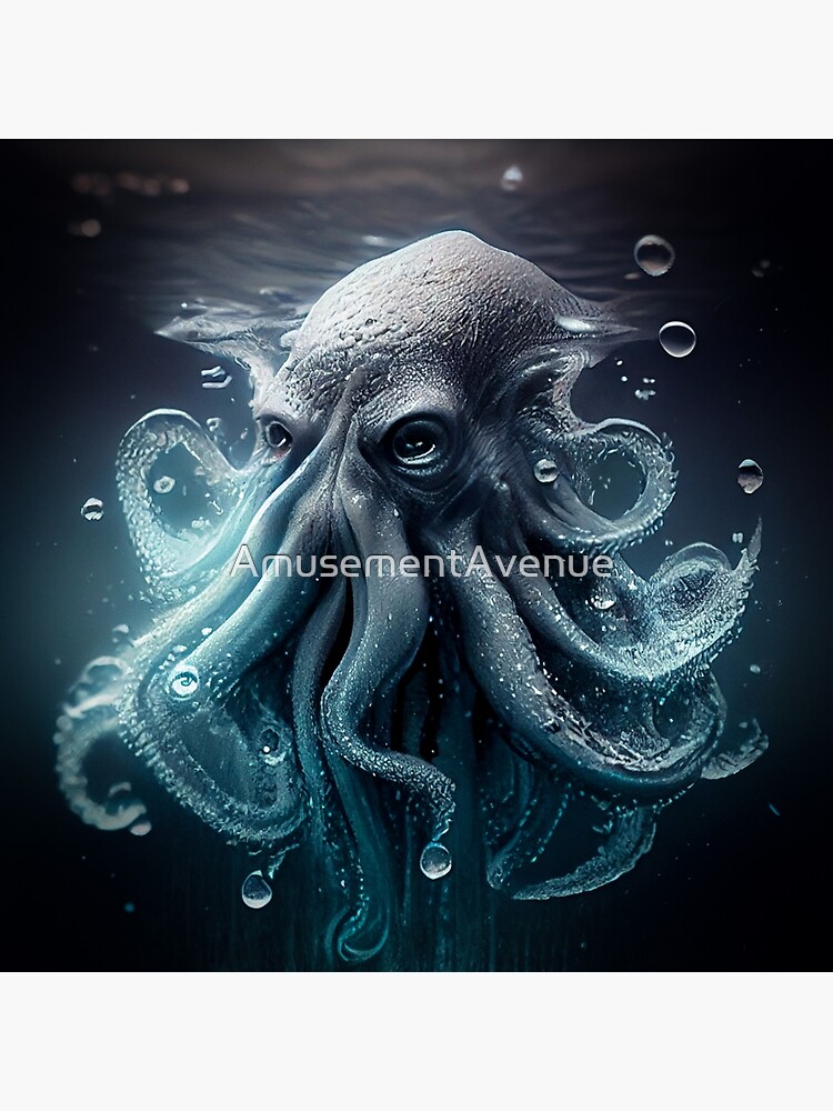 Octopus tentacle monster Poster by AmusementAvenue
