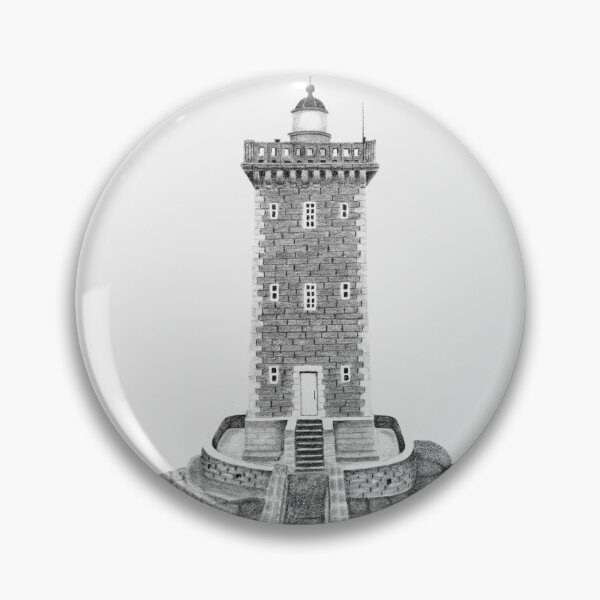 Item preview, Phare De Kermorvan Lighthouse designed and sold by PatriciaHiltz.
